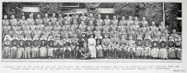 Vice-regal zeal in the cause of the sick and wounded, 1917