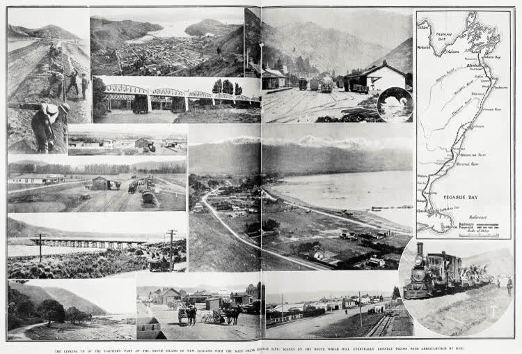 The linking up of the northern part of the South Island of New Zealand with the Main Trunk Railway Line, 1919