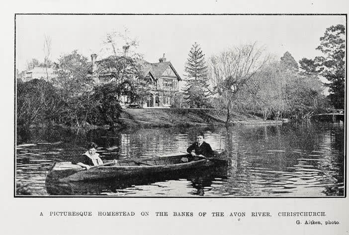 Avon River, Christchurch, 1921
