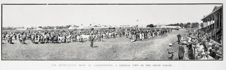 The Metropolitan Show at Christchurch, 1921