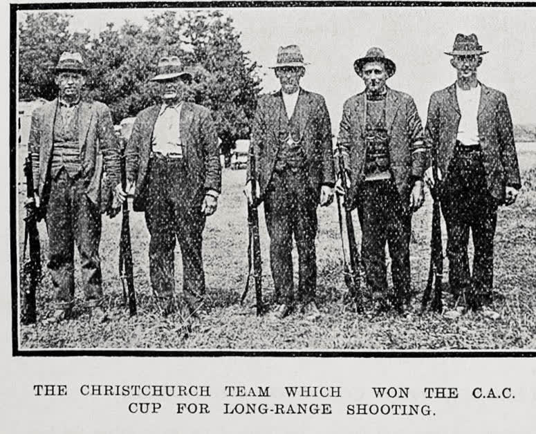 New Zealand Rifle Championship Meeting at Greytown, Wairarapa, 1922