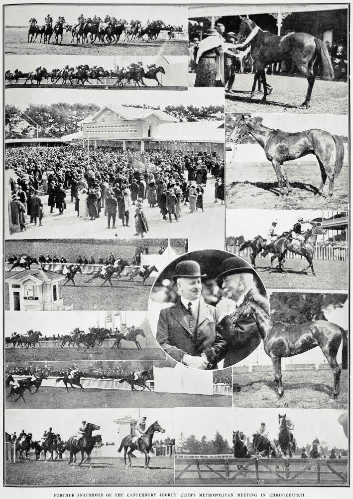 Further snapshots of the Canterbury Jockey Club's metropolitan meeting in Christchurch, 1922