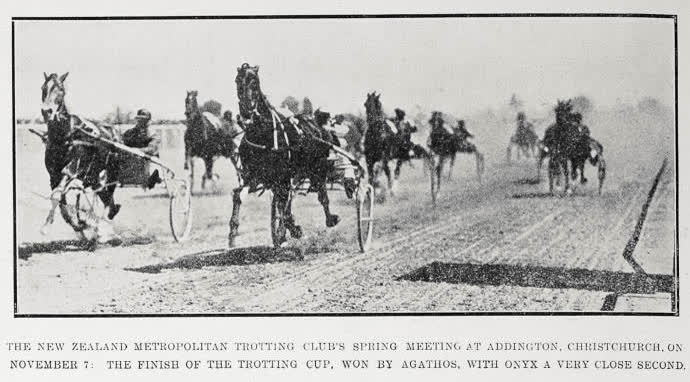 The Spring Handicap at Addington, Christchurch, 1922