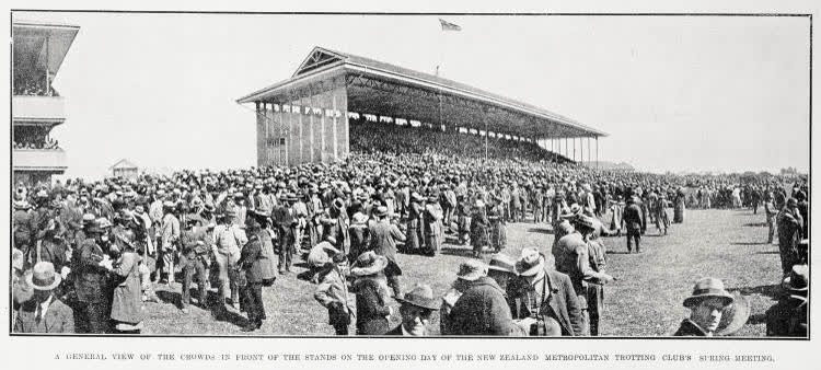 The Spring Handicap at Addington, Christchurch, 1922