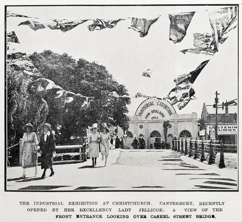 The Industrial Exhibition at Christchurch, Canterbury, 1922