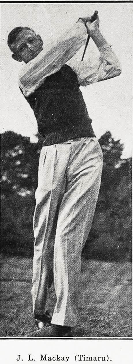 J. L. Mackay (Timaru), 1935