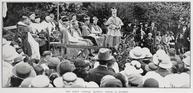 New Roman Catholic hospital opened in Dunedin, 1936