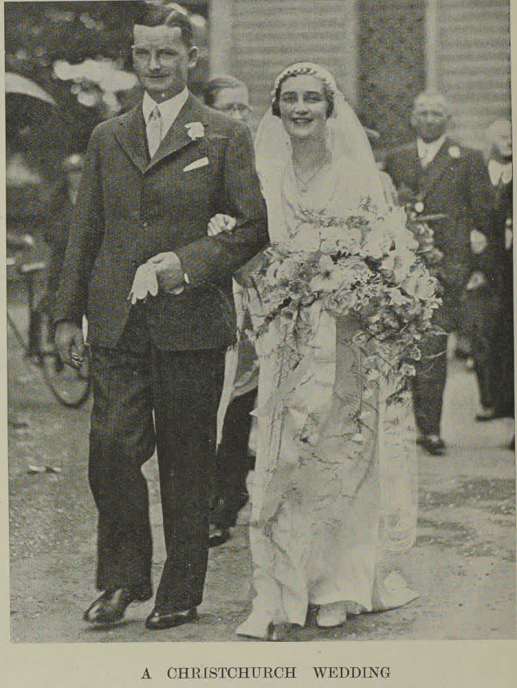 A Christchurch Wedding, 1936