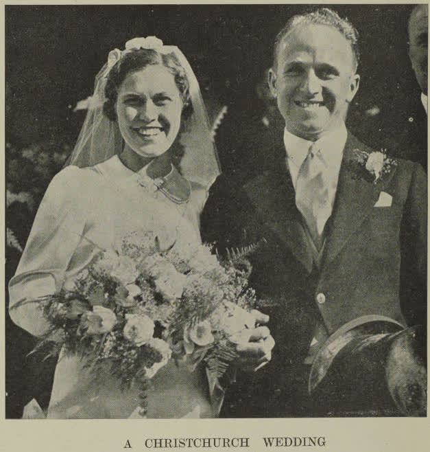 A Christchurch wedding, 1937