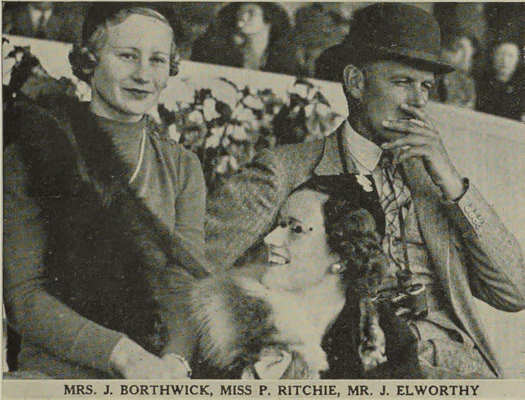 Race-goers at the Canterbury Jockey Club's horse races at Riccarton, 1938