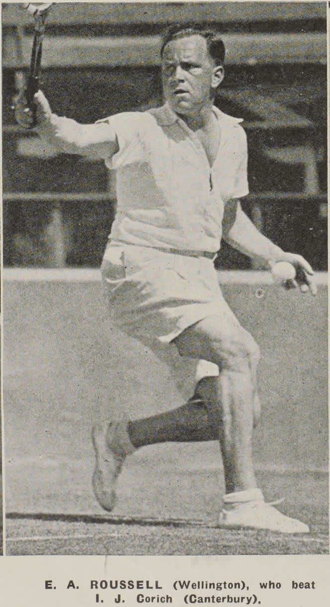 E. A. Roussell (Wellington), who beat I. J. Corich (Canterbury), 1939