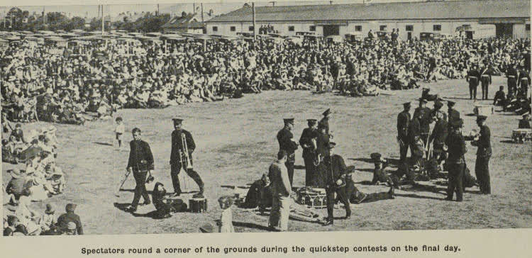 National brass band championships in Christchurch, 1939