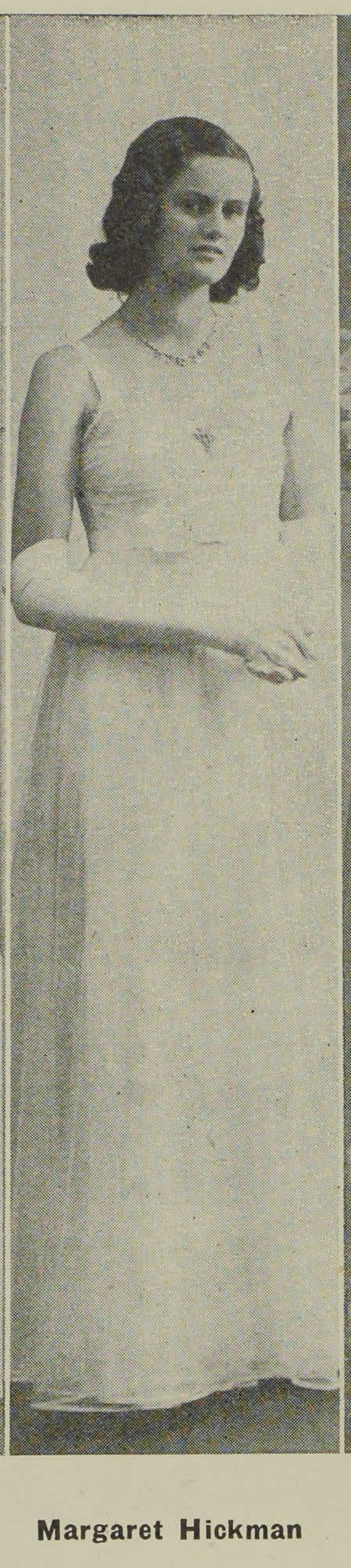Margaret Hickman, 1939