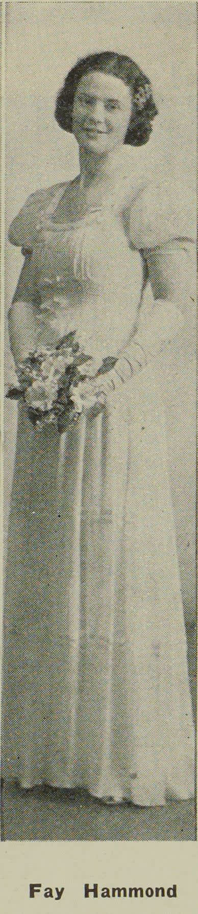 Fay Hammond, 1939