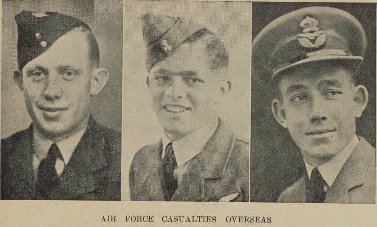 Air force casualties overseas, 1940