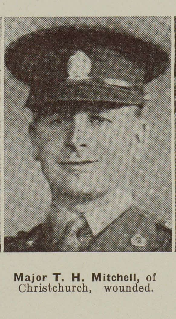 Major T. H. Mitchell, of Christchurch, wounded, 1941