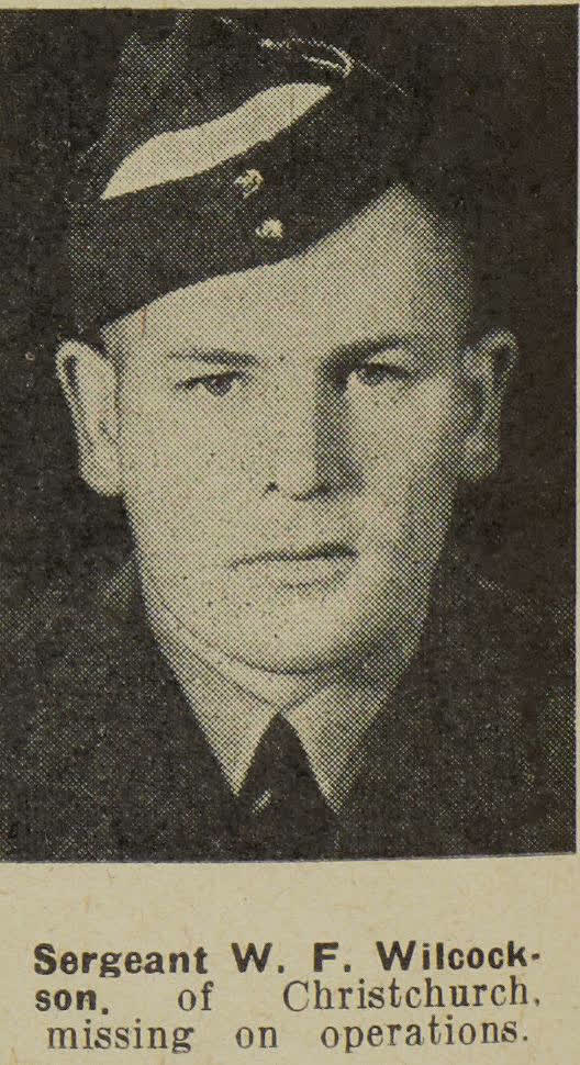 Sergeant W. F. Wilcockson, of Christchurch, missing on operations, 1943