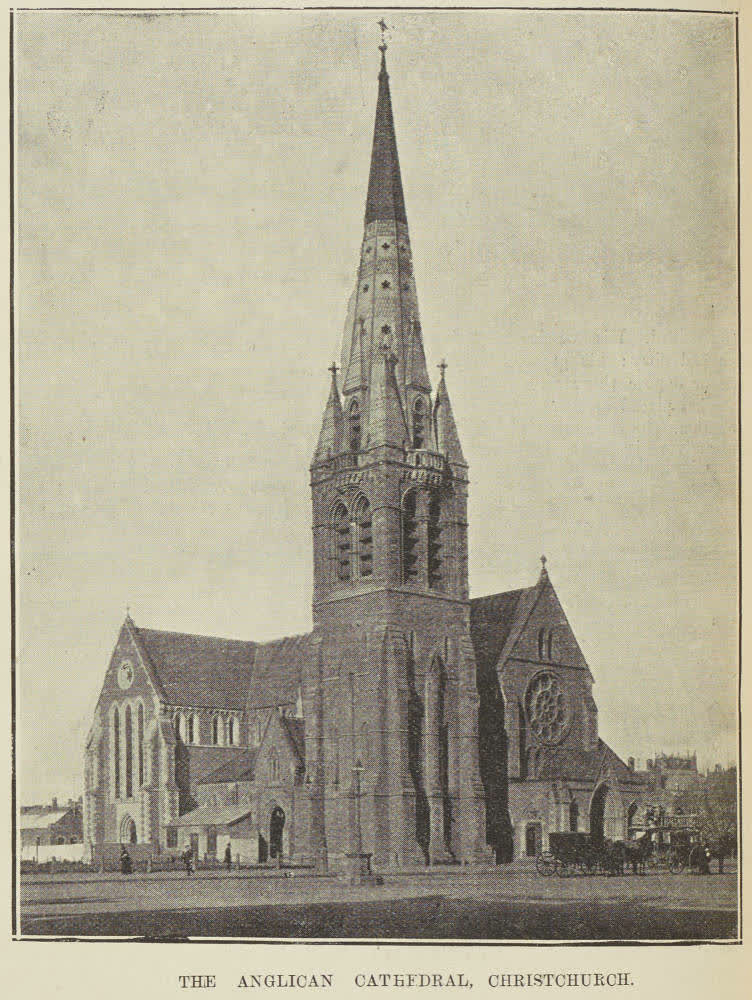 THE ANGLICAN CATHEDRAL, CHRISTCHURCH, 1904