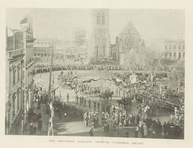 Royalty in Christchurch, 1901