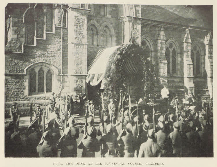 Royalty in Christchurch, 1901