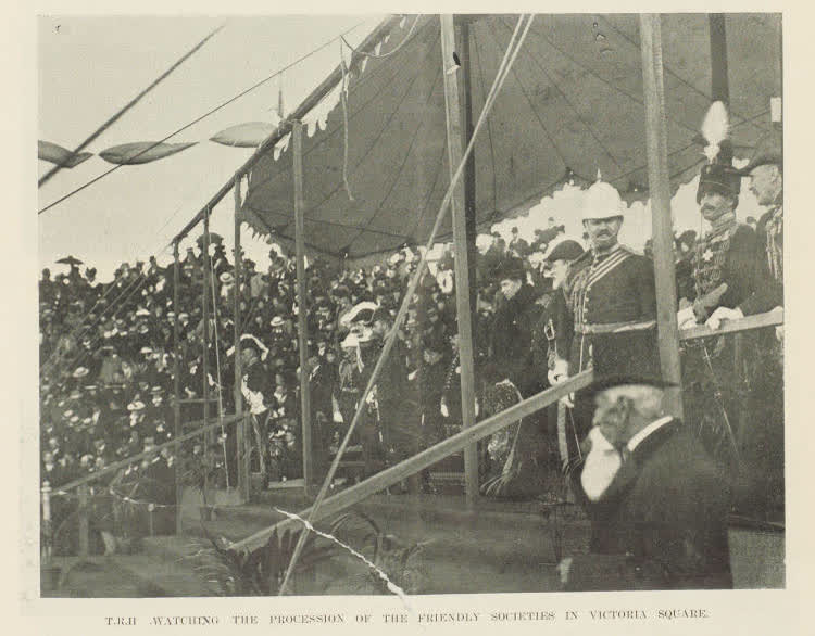 Royalty in Christchurch, 1901