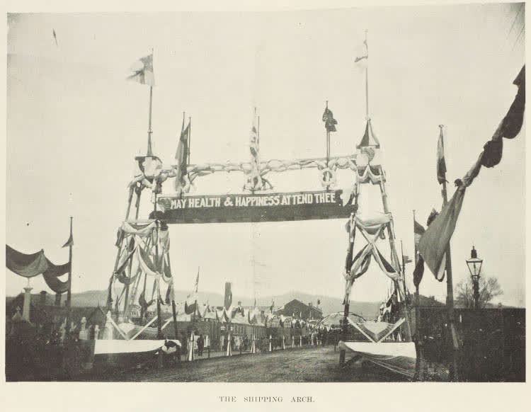Royalty in Christchurch, 1901