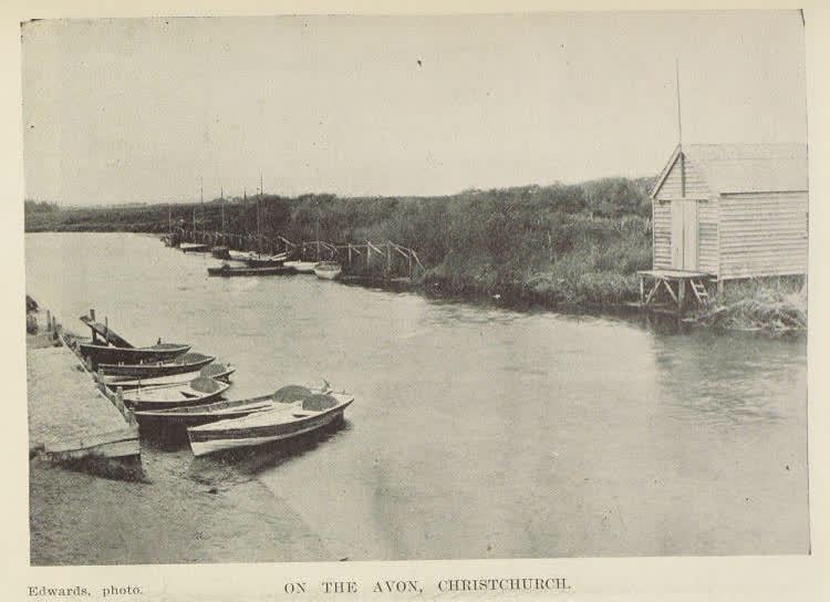 The Avon in Christchurch, 1901