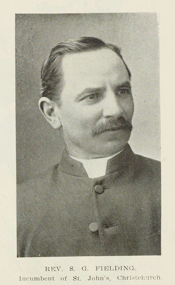 Reverend S. G. Fielding, 1901