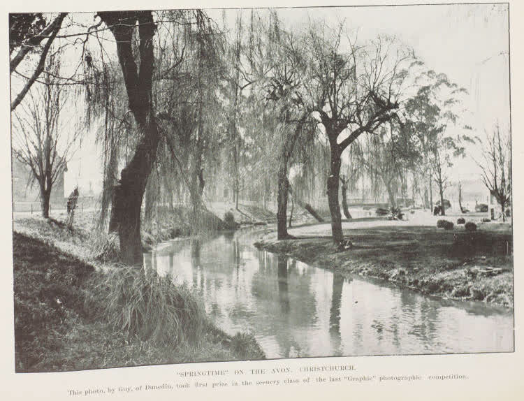 Springtime on the Avon, Christchurch, 1902