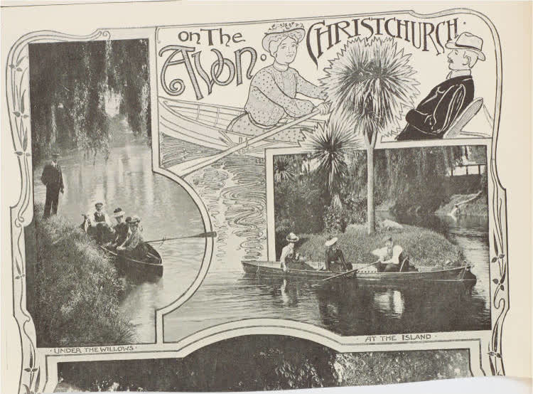 On the Avon, Christchurch, 1903