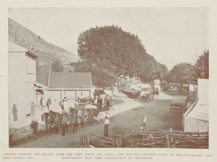 Coaching in the South Island, 1905