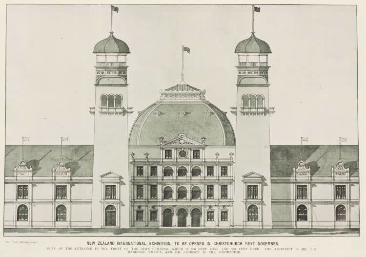 New Zealand International Exhibition, to be opened in Christchurch next November, 1906