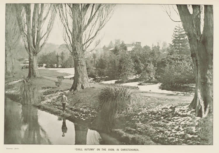 'Chill Autumn' on the Avon, in Christchurch, 1906