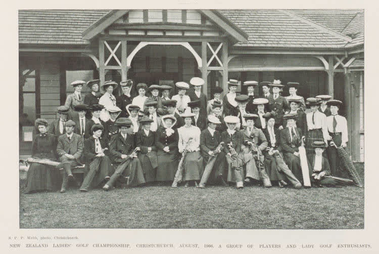 New Zealand Ladies' Golf Championship, Christchurch, August, 1906, 1906