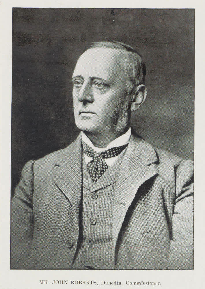 Mr John Roberts, Dunedin, commissioner, 1906