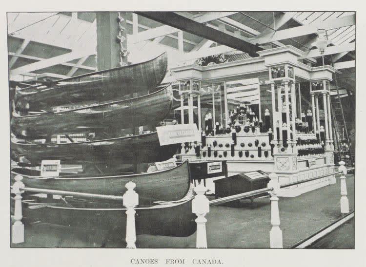 Canoes from Canada, 1906