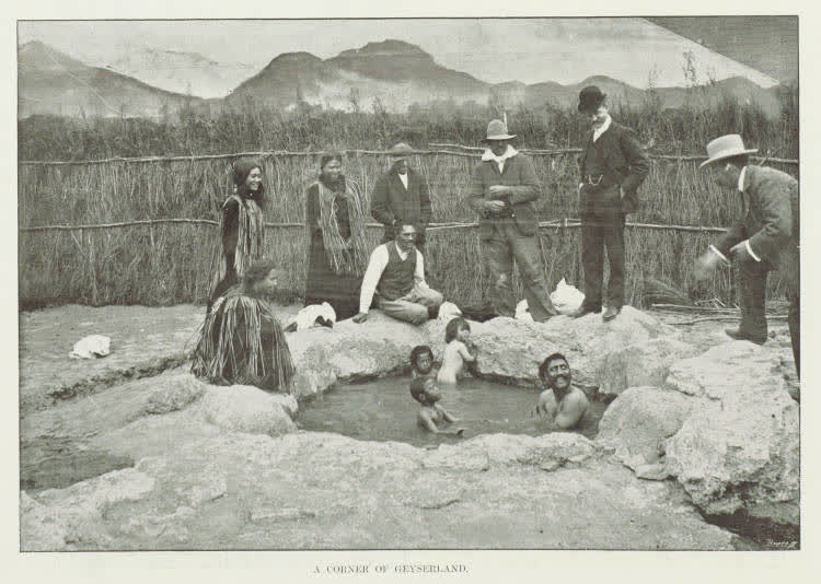 A corner of Geyserland, 1906