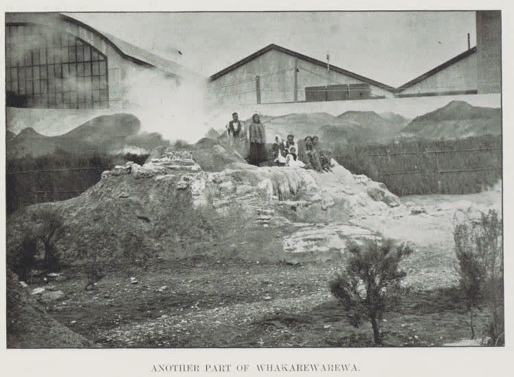 Another part of Whakarewarewa, 1906
