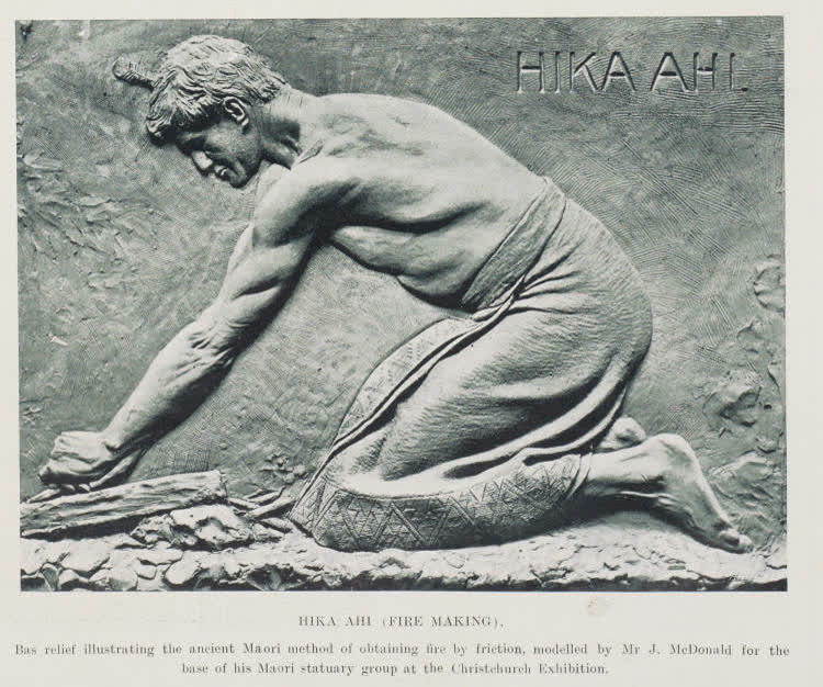 Hika ahi (fire making), 1906