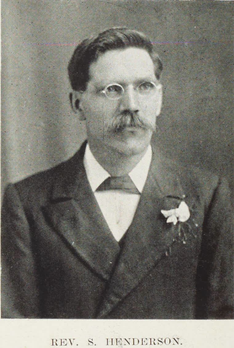 Rev. S. Henderson, 1910