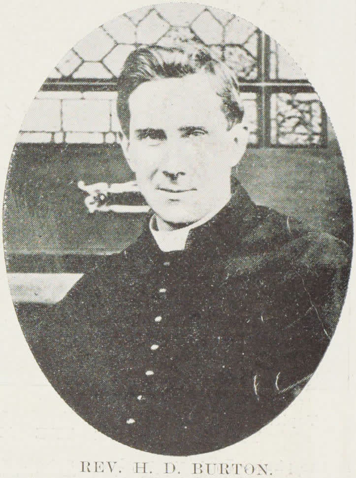 Rev. H. D. Burton, 1910
