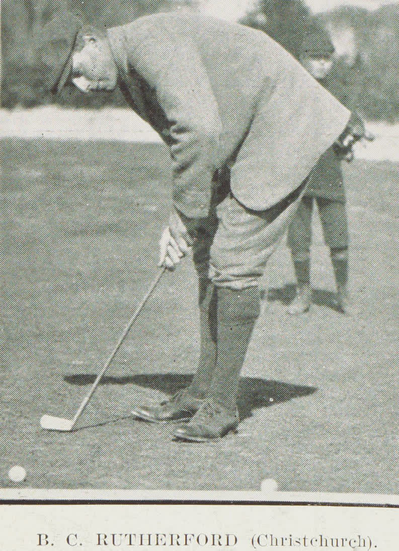 B. C. Rutherford (Christchurch), 1910