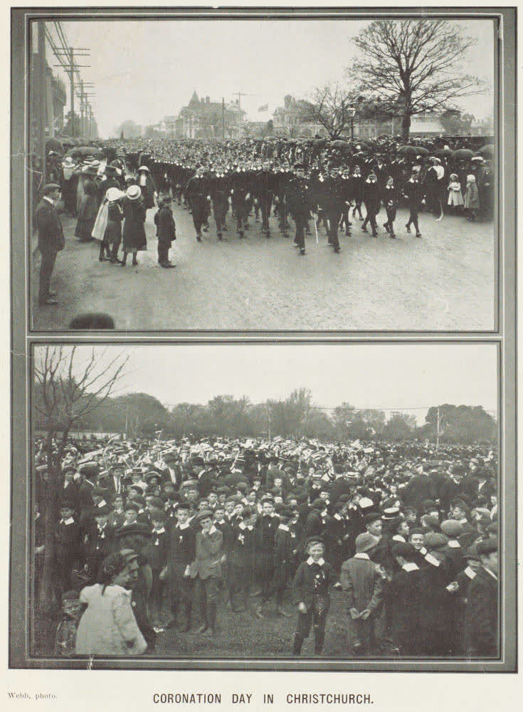 Coronation Day in Christchurch, 1911