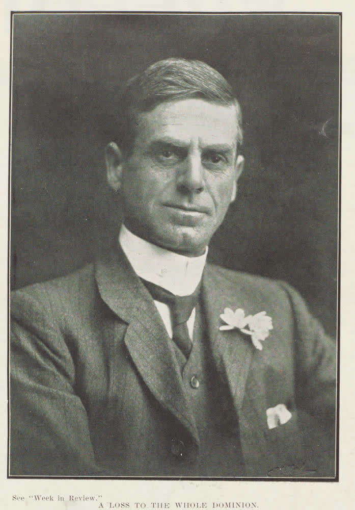 A loss to the whole Dominion, 1911