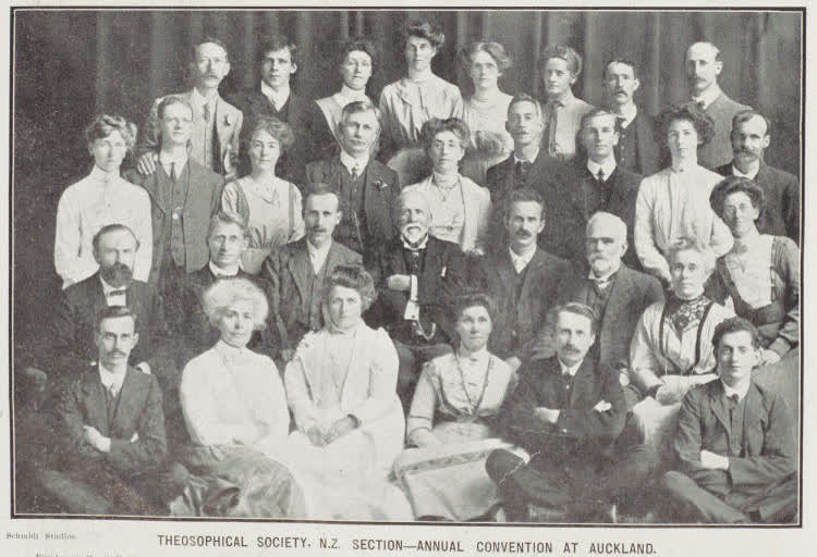 Theosophical society, N.Z. section - annual convention at Auckland, 1912