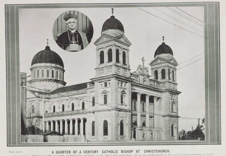 A quarter of a century Catholic Bishop at Christchurch, 1912