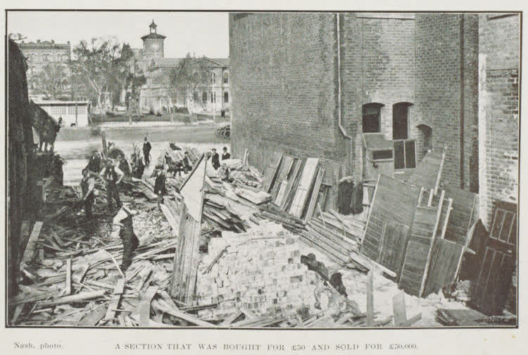 A section that was bought for £50 and sold for £50,000, 1912