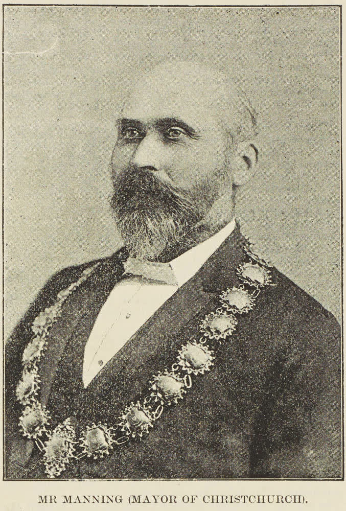 Mr Manning (Mayor of Christchurch), 1890