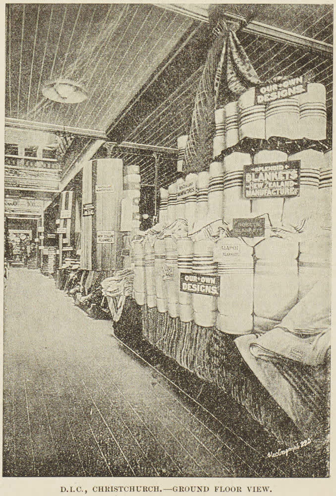 D.I.C., Christchurch - Ground Floor view, 1891