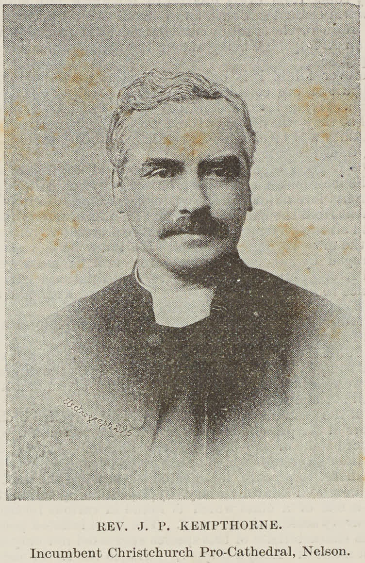 Rev. J. P. Kempthorne, 1891
